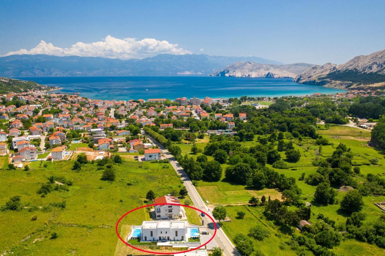 Villa Supernus II Baska  Bagian luar foto